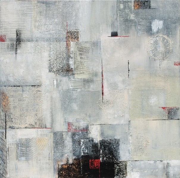 Acrilico - Geo en gris